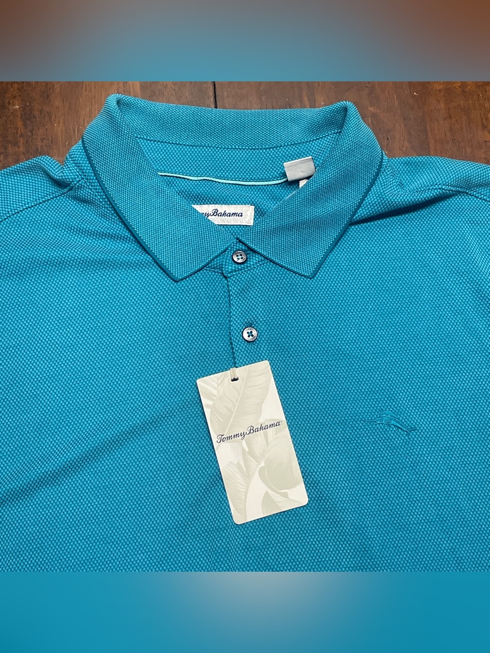 Tommy Bahama Polo Mens 2XLB Blue Midnight Diamond NWT MSRP $110